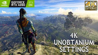 AVATAR Frontiers of Pandora PC UNOBTANIUM Settings 4K Gameplay  RTX 4090 ✔ [upl. by Dnar]