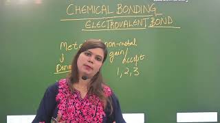 Chemical Bonding l Electrovalent Bond For Class 9th 10th 11th [upl. by Hintze]