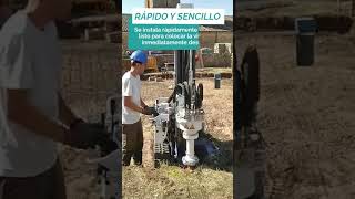 Cimentación Ecológica con Tornillos ¡Construcción Rápida y Sostenible con ANBOC [upl. by Busby]