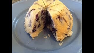 Blueberry Duff amp Caramel Sauce  Traditional Newfoundland  Bonitas Kitchen [upl. by Eelimaj]