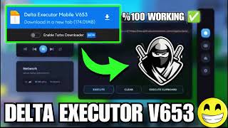 Delta Executor Mobile New Update v653  Delta Atualizado  Delta Download  Fluxus amp Arceus X Neo [upl. by Ellenij]
