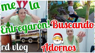 SACANDO ADORNOS DE NAVIDADVOY A LA JUNTA CENTRALVLOGS EN RD [upl. by Hobey]