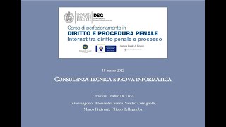 Consulenza tecnica e prova informatica 18032022 [upl. by Anihsat]