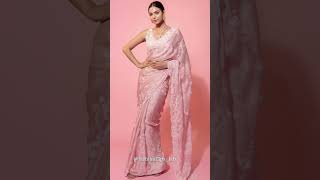 Girlish Saree ♥️♥️ youtubevideo viralvideo trending girlishlook saree fashionTipslab [upl. by Ayotal]