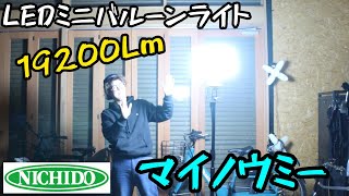 「日動工業」20242 マイノウミー LEDミニバルーンライト [upl. by Tedmund]