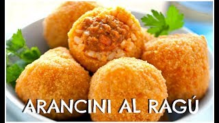 ARANCINI AL RAGÚ ♥ [upl. by Jania515]