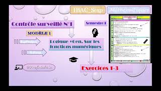 controle1semestre11BACmaths [upl. by Kasey]