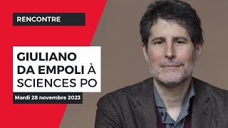 Rencontre avec Giuliano da Empoli [upl. by Ramyaj]