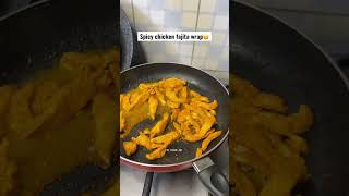 Fajita wrap recipe 😍 food shorts pakistanifood viral [upl. by Esinaj]