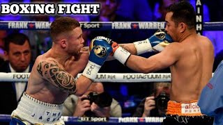 Carl Frampton England vs Nonito Donaire Philippines  BOXING fight HD [upl. by Adnorrehs]