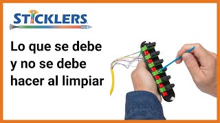 Sticklers Lo que se debe y no se debe hacer al limpiar [upl. by Esoj420]