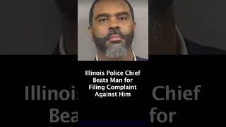 Chief of Police Attacks Man Filing Complaint Against Him  Carl Scott  Robbins Illinois [upl. by Yeffej]