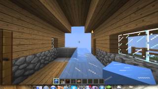 How to Make a Shuffle Board Table in Minecraft [upl. by Ylrrad]