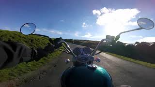 Rosedale Chimney North Yorkshire aboard a 1998 Triumph Adventurer [upl. by Treblihp]