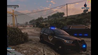 United Empire RP Blaine County Sheriff Office Shoot Out At The End [upl. by Atirehgram]