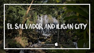 Traveling to Iligan City amp El Salvador  Mimbalot Falls amp Timoga iPhone Cinematic Video PH [upl. by Nnylekoorb]