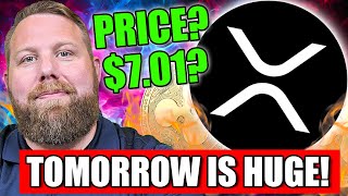 XRP HOLDERS TOMORROW IS HUGE FOR RIPPLE MAJOR PRICE ACTION RLUSD LAUNCH [upl. by Parthenia350]