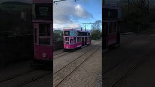 Seaton Tramways Car 11 departing Colyton Station [upl. by Aifos250]