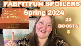 FABFITFUN New Spoilers  Boosts  Spring 2024  Spoiler [upl. by Cousins]