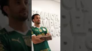 FELIPE ANDERSON CHEGOU Novo reforço do Verdão treinou pela 1ª vez na Academia de Futebol shorts [upl. by Kirk640]