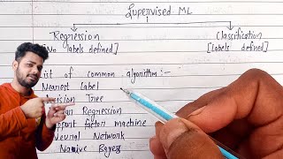 Supervised Machine Learning in hindi  Lec5 [upl. by Erlinna]