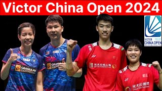 Victor China Open Badminton 2024 Live Score Watch Along Mixed Doubles Final Match [upl. by Gittle583]