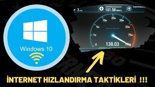 Programsız internet hızlandırmaWindows 10 2019 [upl. by Durman935]