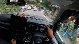 Driving POV • Jimny 4x4 in Darjeeling Hills • Simana to Mirik [upl. by Margaretha]