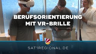 Berufsorientierung mit VRBrillen an Braunschweiger Hauptschule [upl. by Groh]