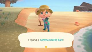 How to find Communicator Parts in Animal Crossing New Horizons [upl. by Ailedroc270]