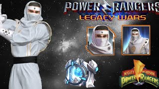 White Ninjetti Ranger Unboxing  Power Rangers Legacy Wars [upl. by Kreg]