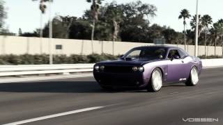 Dodge Challenger RT on 22quot Vossen VVSCV1 Concave Wheels  Rims [upl. by Pardew]