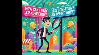 How Can I Find Less Competitive Job Opportunities [upl. by Farrand]