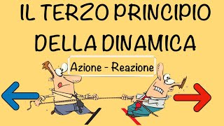 Il terzo principio della dinamica  azione e reazione [upl. by Aehr]