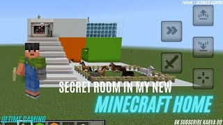 SECRET ROOM IN MY NEW MINECRAFT HOME  HOME TUTORIAL  ULTIMATE GAMING  2024 NEW VIDEO [upl. by Esta]