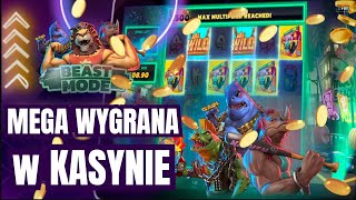 BEAST MODE  MEGA WYGRANA W POLSKIM KASYNIE INTERNETOWYM [upl. by Selec251]