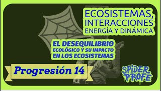 Spider Profe  Ecosistemas interacciones  El Desequilibrio Ecológico y los Ecosistemas p14 [upl. by Myrvyn]