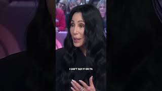 Only Cher could get away with dropping an fbomb on live television 😂 Cher [upl. by Corin]