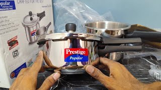 Prestige Popular Cooker 2 amp 3 Ltr prestige cookercookware pressurecooker unboxing SKPREVIEWS [upl. by Selij742]