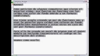 Excel Contar Color de celda II Celdas con formato Condicional [upl. by Tyler]