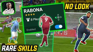 RARE SKILLS in ea fc 24 mobile will blow your mind 🤯🤯  how to do rabona in fc mobile fcmobile [upl. by Roana522]