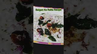 Baingan Ka Raita Recipe [upl. by Nnylcaj251]