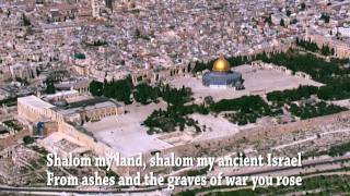 Israel Shalom by Alex Klurfeld Russian song with English subtitlesflv [upl. by Sup]