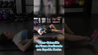 FlexoExtensión de Pierna Deslizando con Espalda Neutra [upl. by Kancler]