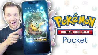 FIRST LOOK at Pokemon Trading Card Game Pocket [upl. by Siddon]