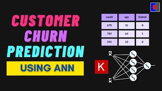 Customer Churn Prediction using ANN  Keras and Tensorflow  Deep Learning Classification [upl. by Dodi]