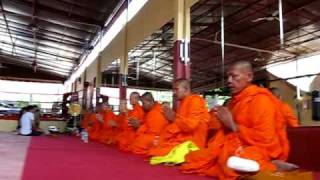 Buddhist Monks Boxing Club Blessing [upl. by Auohp278]