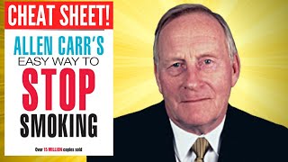 Allen Carr Easy way to stop smoking book  Official cheat sheet [upl. by Zarla]