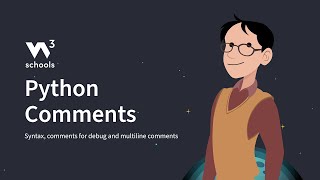 Python  Comments  W3Schoolscom [upl. by Fontes]