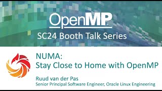 NUMA Stay close to home with OpenMP [upl. by Iadam]